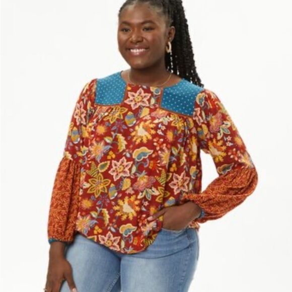 Matilda Jane Peasant Top NWT - Picture 1 of 12